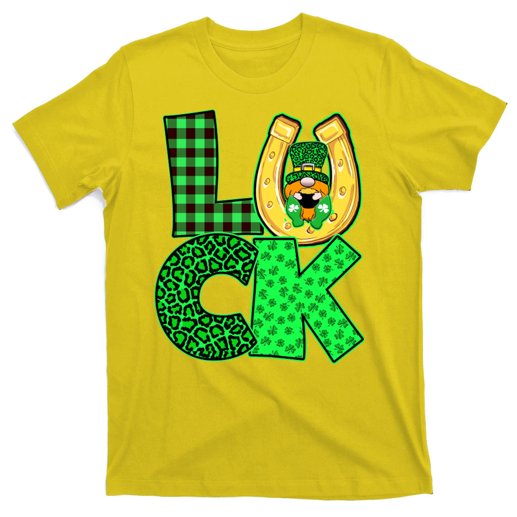 Luck St Patricks Day Lucky Leprechaun Cute T-Shirt