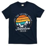 Lets The 2nd Grade Adventure Begin Funny Back To School T-Shirt