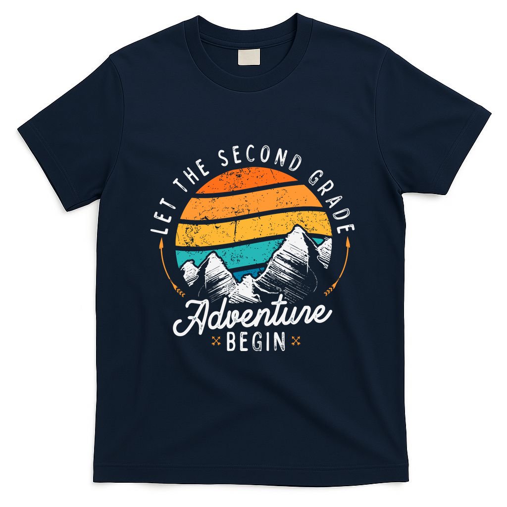 Lets The 2nd Grade Adventure Begin Funny Back To School T-Shirt