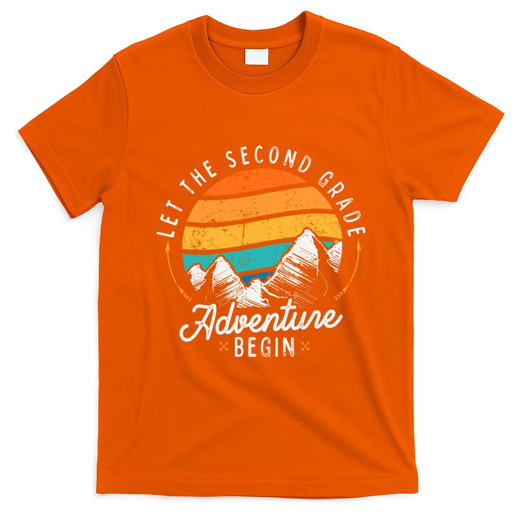 Lets The 2nd Grade Adventure Begin Funny Back To School T-Shirt
