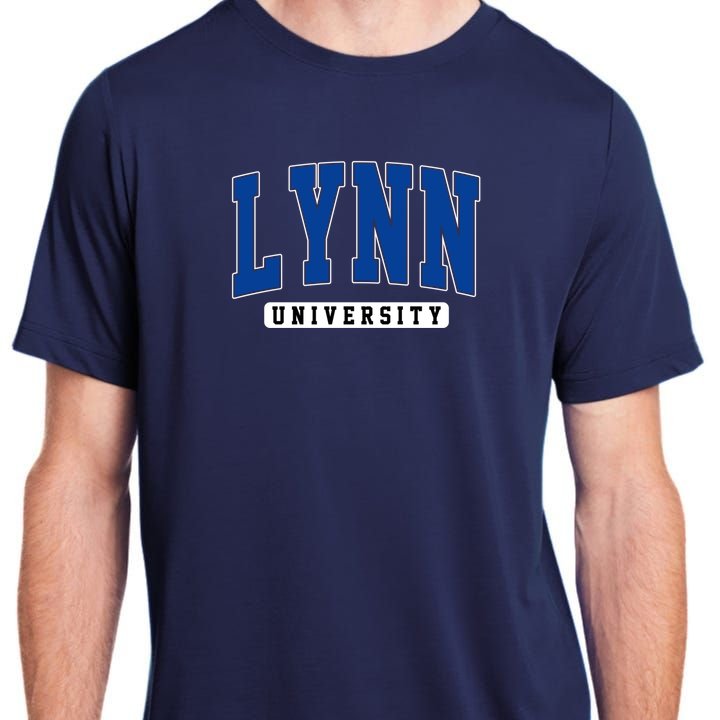 Lynn University (Boca Raton) Arch Vintage Gift Adult ChromaSoft Performance T-Shirt