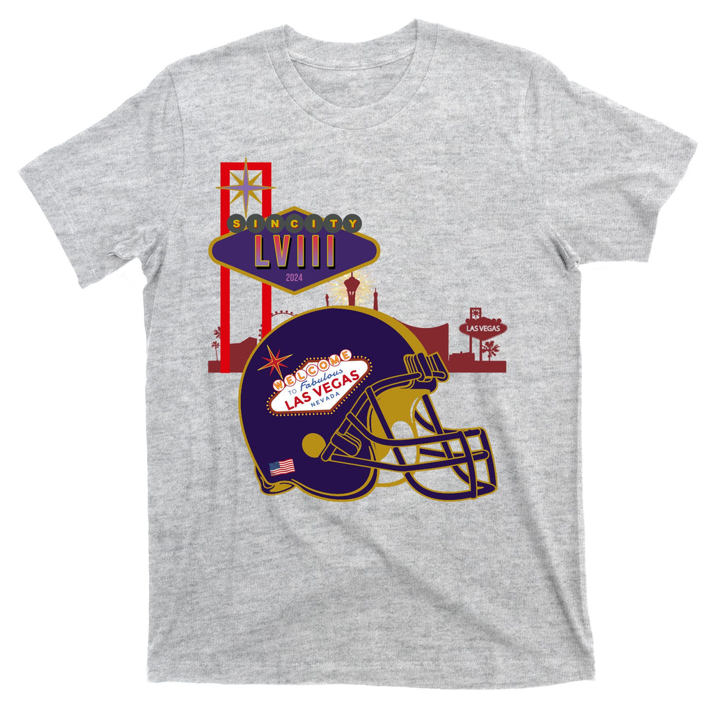 Las Vegas Football Party 2024 Football T-Shirt