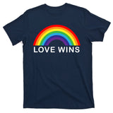 Love Wins Lgbtq Pride Month Rainbow T-Shirt