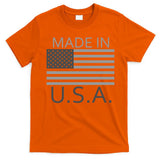 Made In USA Gray Style T-Shirt