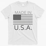 Made In USA Gray Style T-Shirt