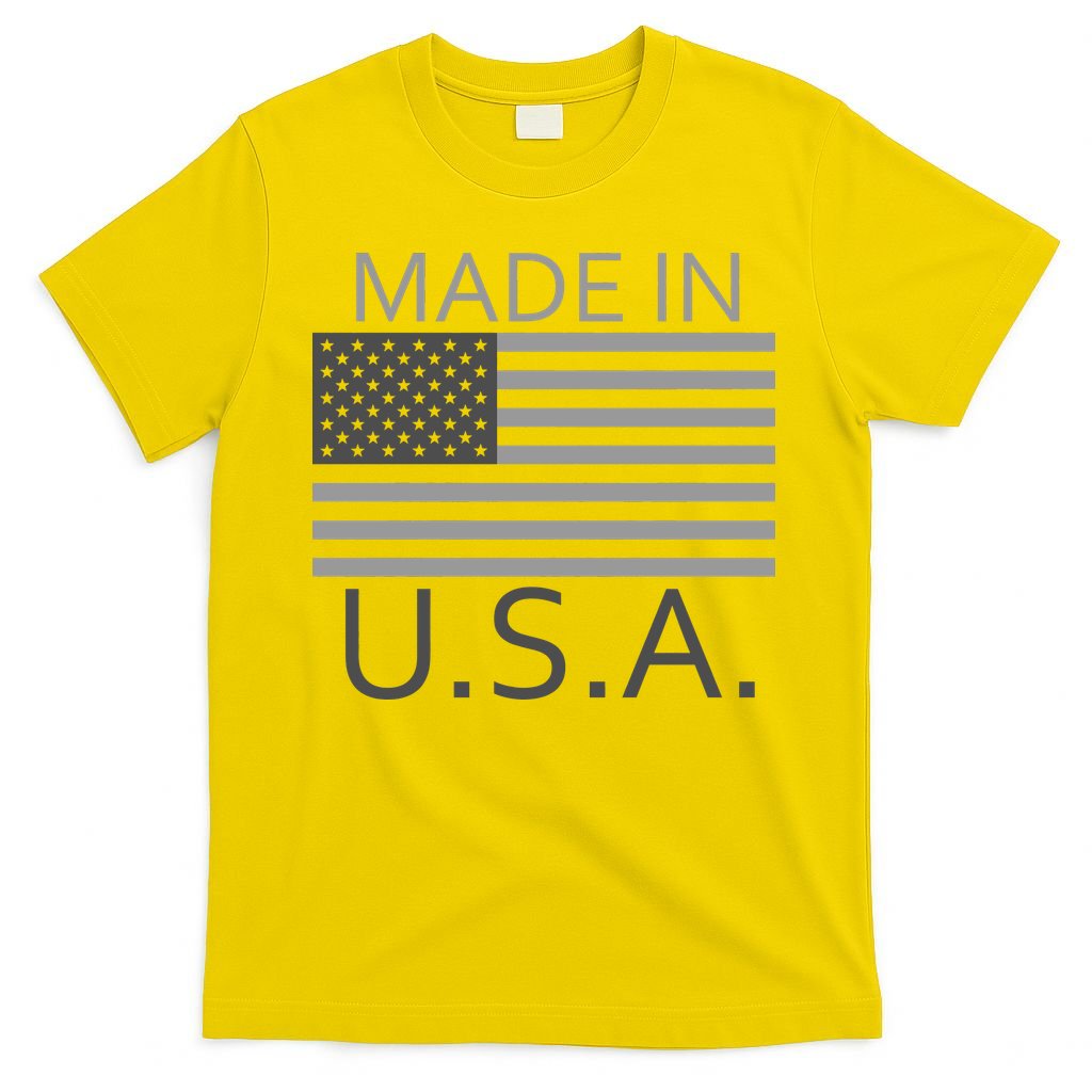 Made In USA Gray Style T-Shirt