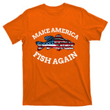 Make America Fish Again Fisherman USA T-Shirt