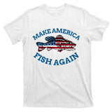 Make America Fish Again Fisherman USA T-Shirt