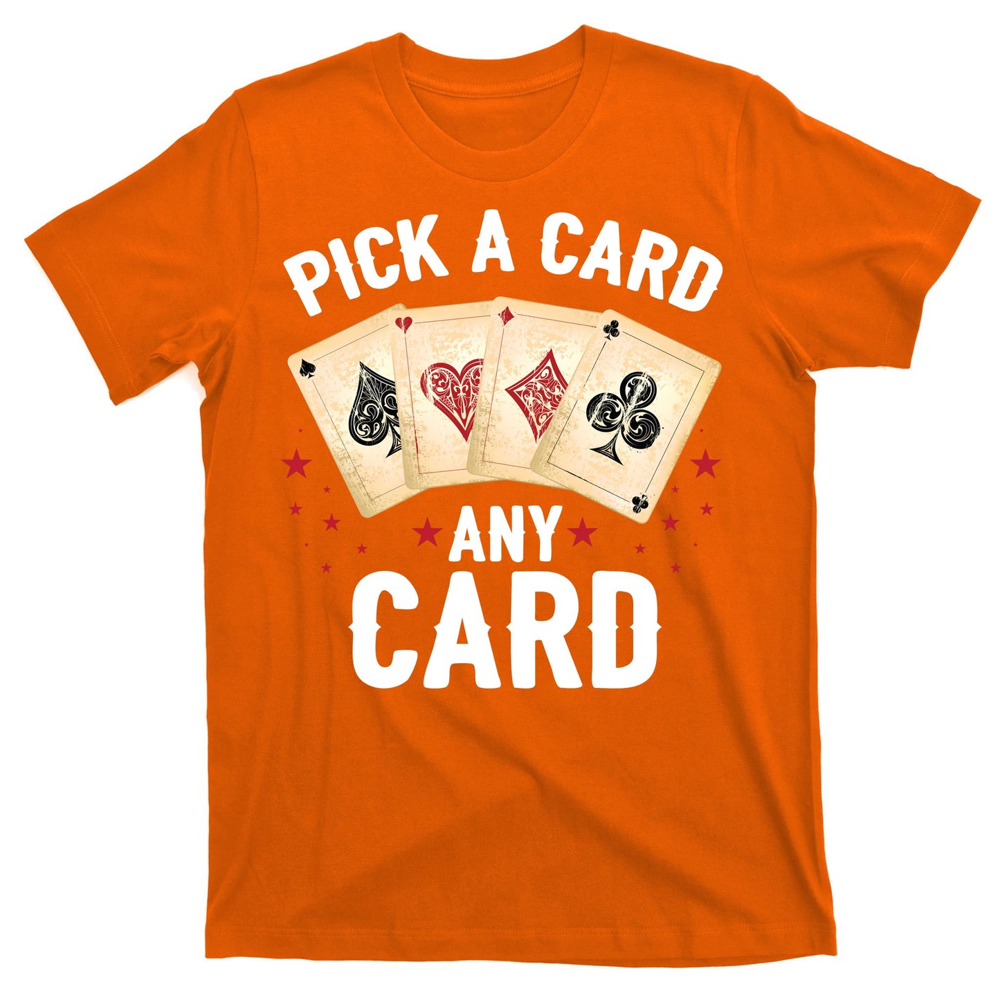 Magic Trick Pick A Card Any Card Magician T-Shirt