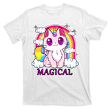 Magical Rainbow Unicorn Kitty T-Shirt