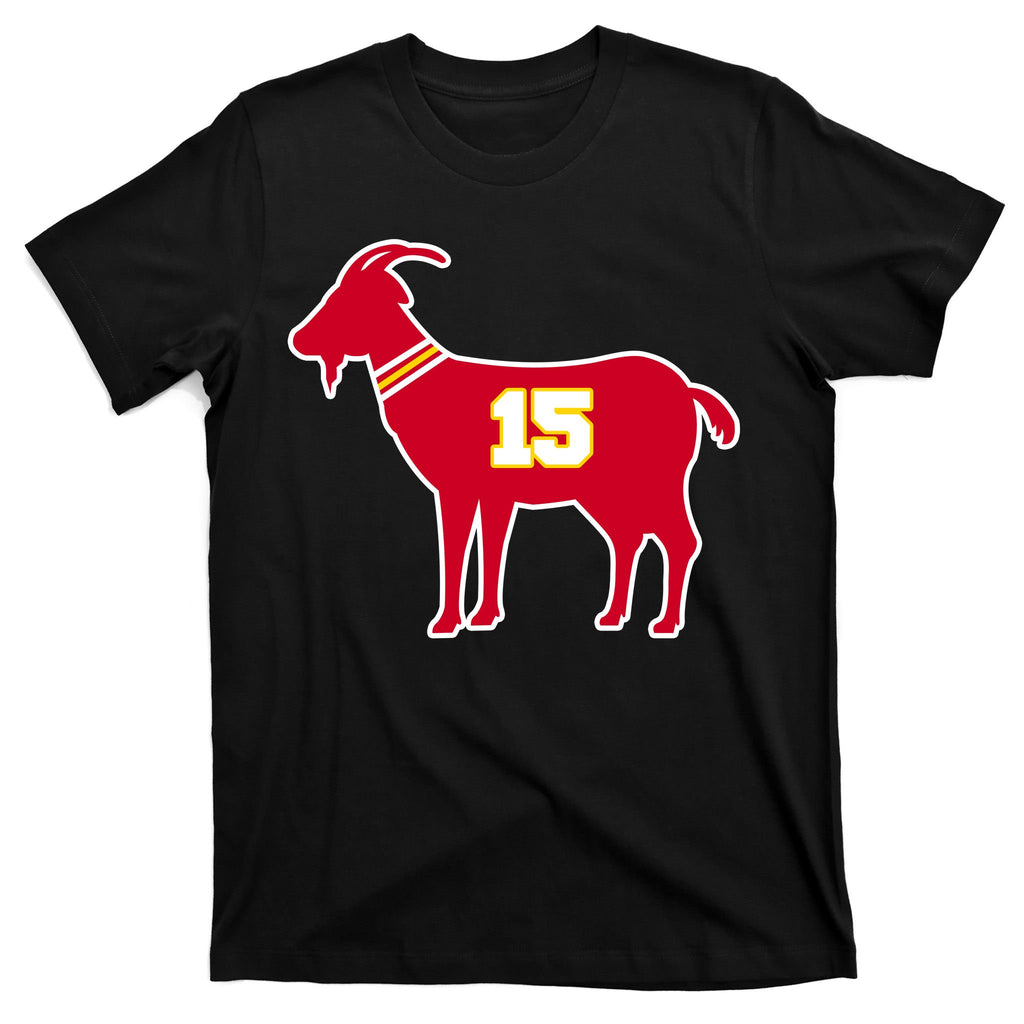 Mahomes Goat G.O.A.T Football Fan T-Shirt