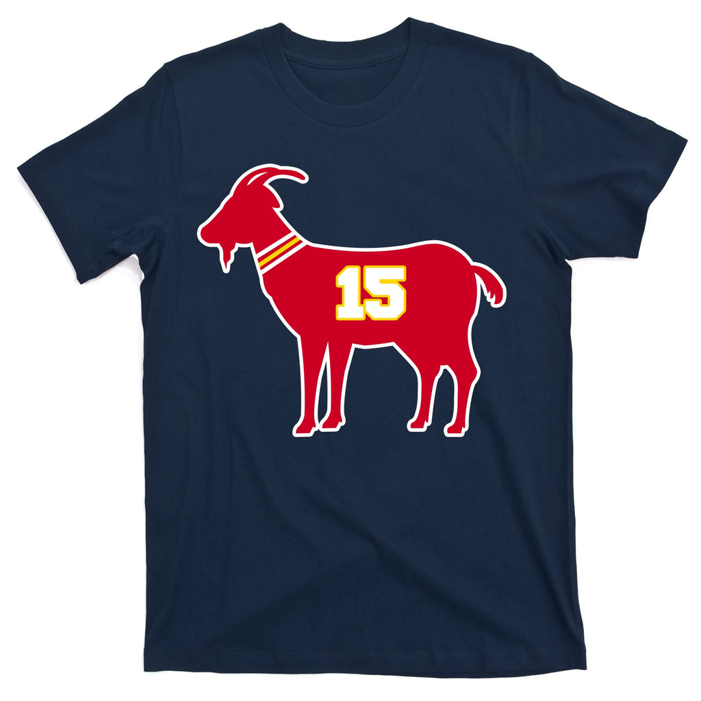 Mahomes Goat G.O.A.T Football Fan T-Shirt
