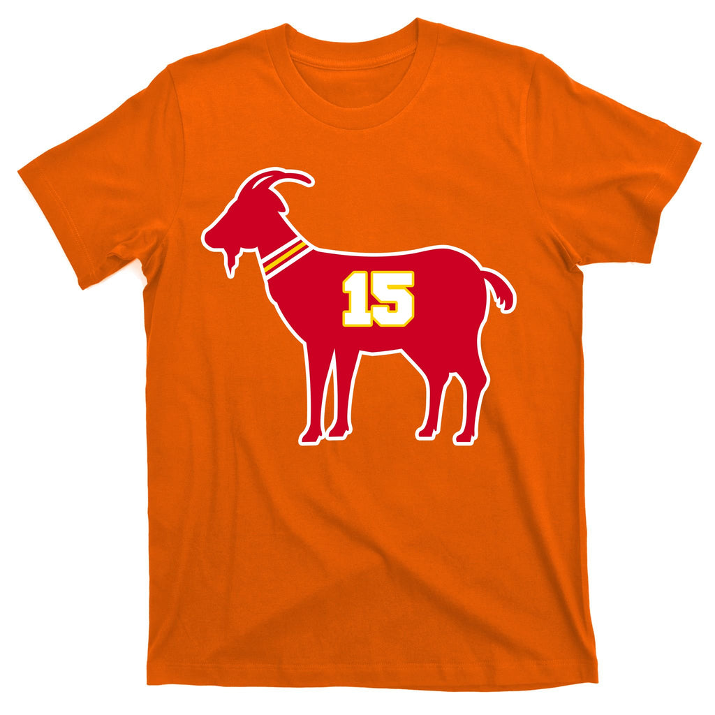 Mahomes Goat G.O.A.T Football Fan T-Shirt