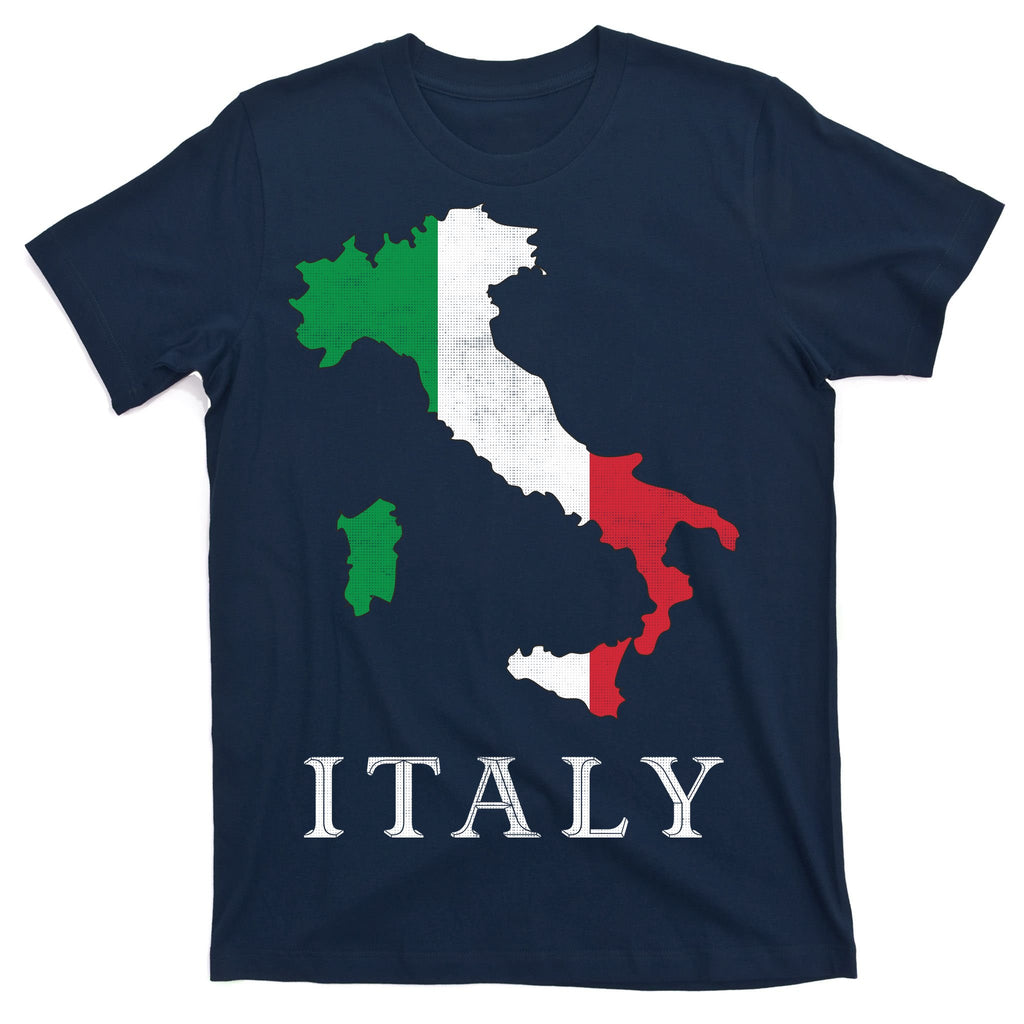 Map Of Italy  T-Shirt