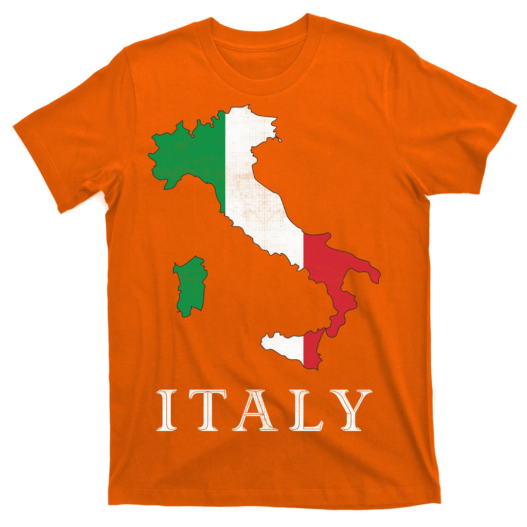 Map Of Italy  T-Shirt