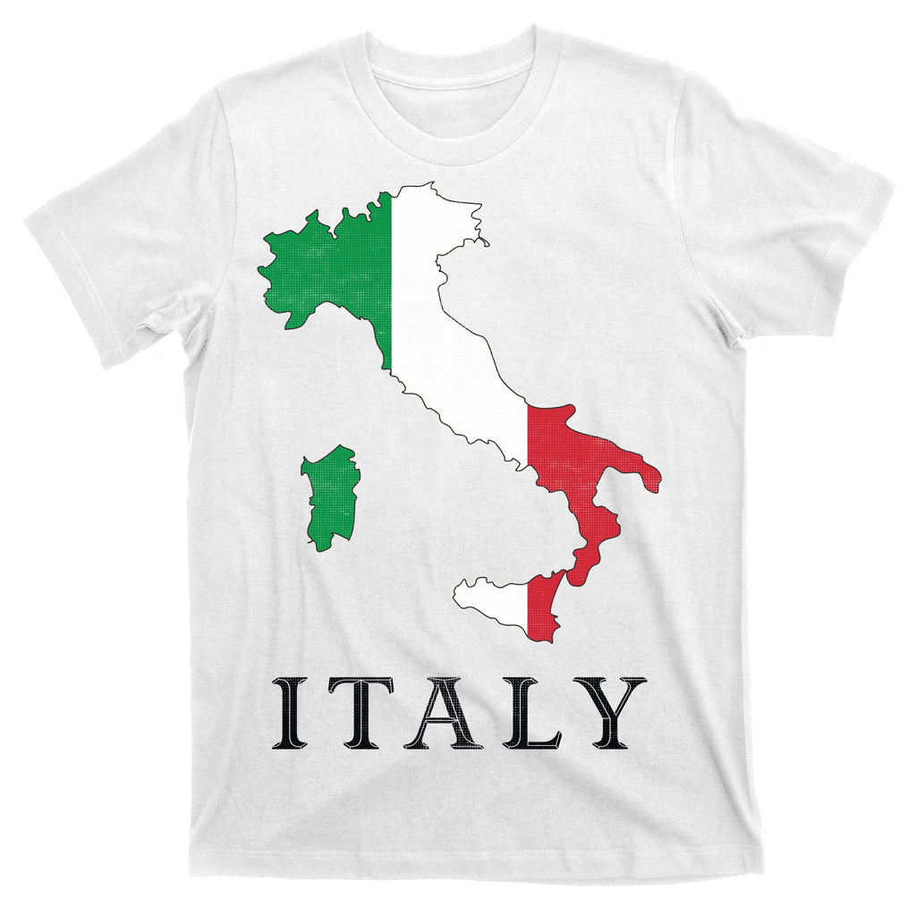 Map Of Italy  T-Shirt