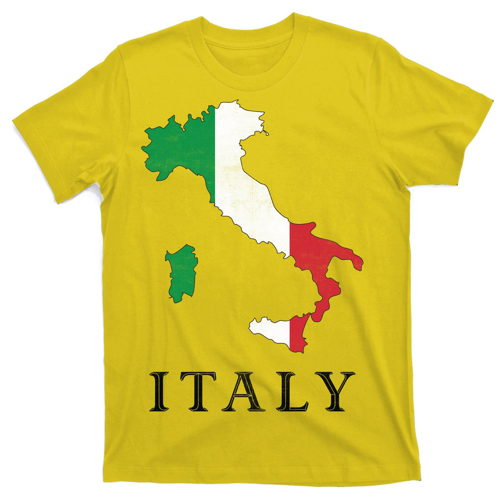 Map Of Italy  T-Shirt