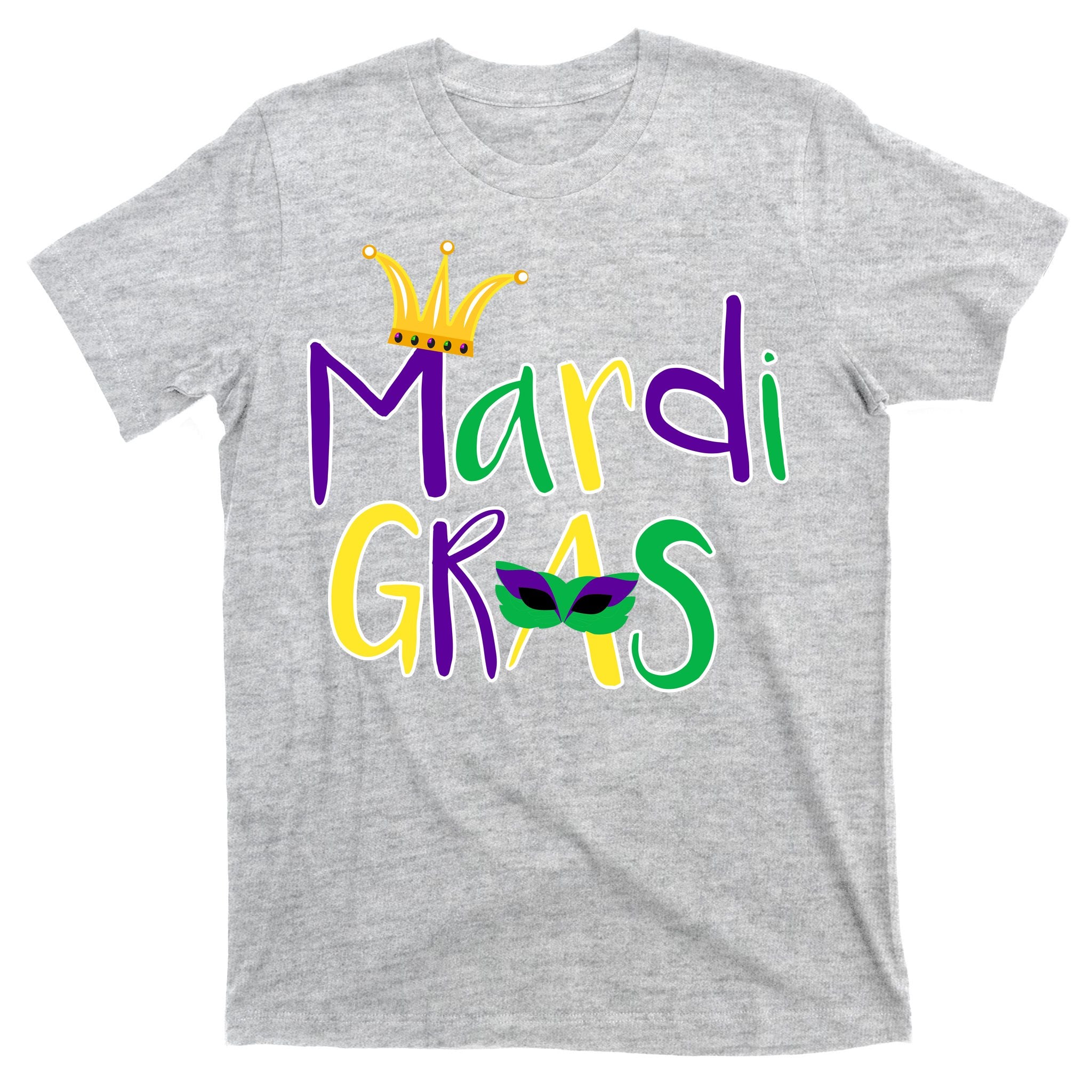 Mardi Gras Crown Logo T-Shirt