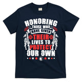 Military American Soldier Memorial Honoring T-Shirt