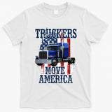 Move America Truckers USA T-Shirt