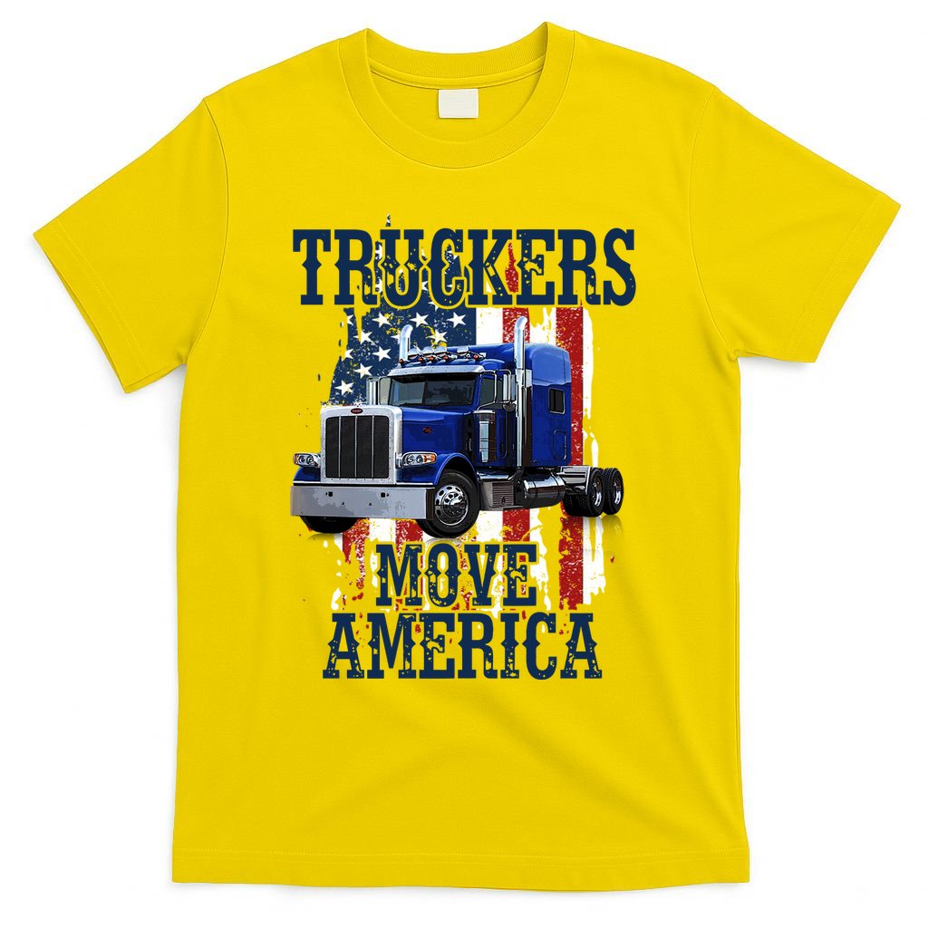 Move America Truckers USA T-Shirt