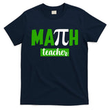 Math Teacher Pi Logo T-Shirt
