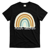 Math Teacher Rainbow T-Shirt