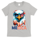 Merica Bald Eagle USA Eagle 4th Of July Patriotic Funny T-Shirt