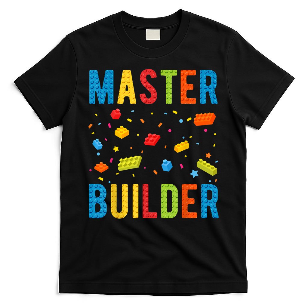 Master Builder Building Blocks Brick Builder T-Shirt