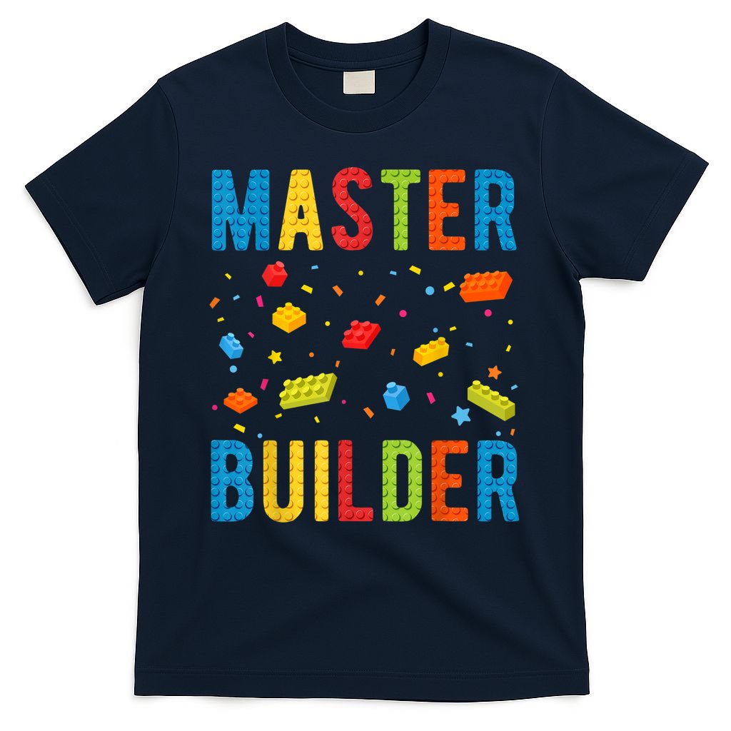 Master Builder Building Blocks Brick Builder T-Shirt