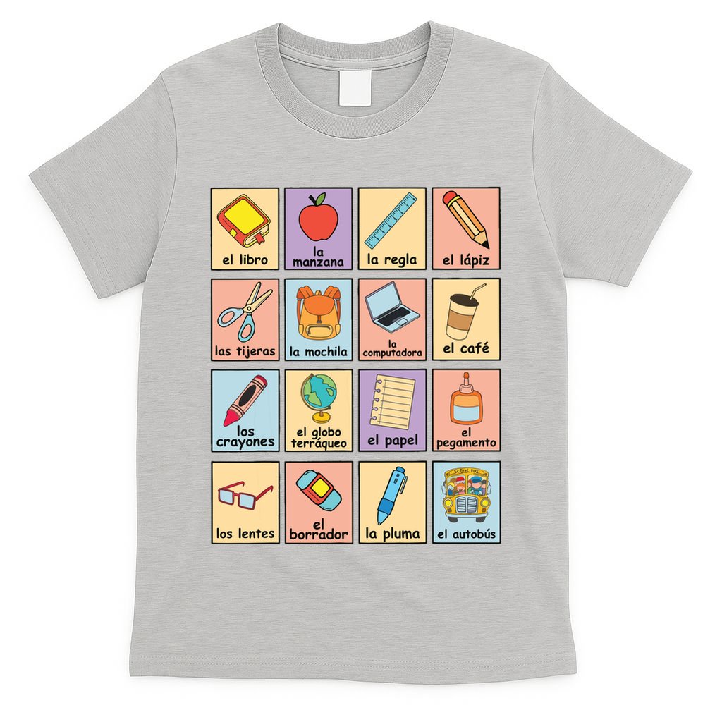 Maestra Bilingue Spanish Teacher Back To School T-Shirt