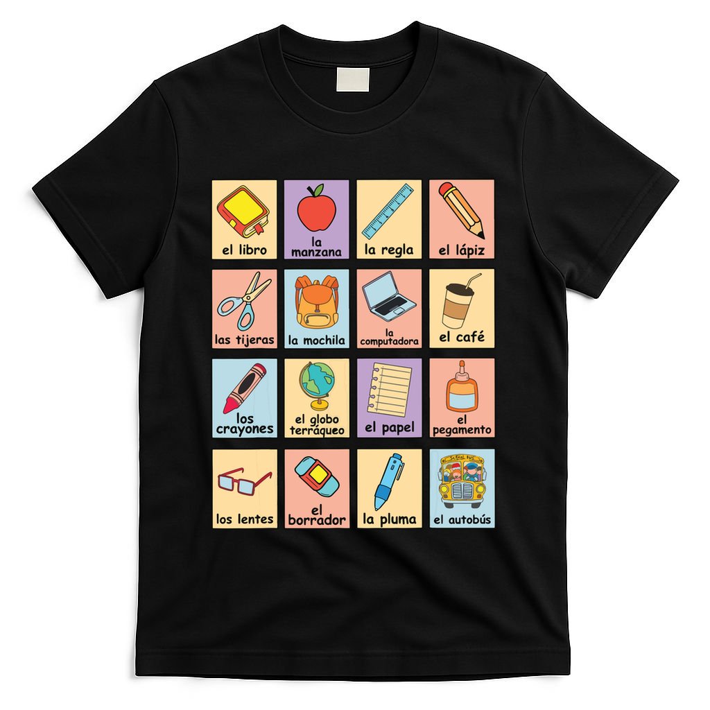Maestra Bilingue Spanish Teacher Back To School T-Shirt