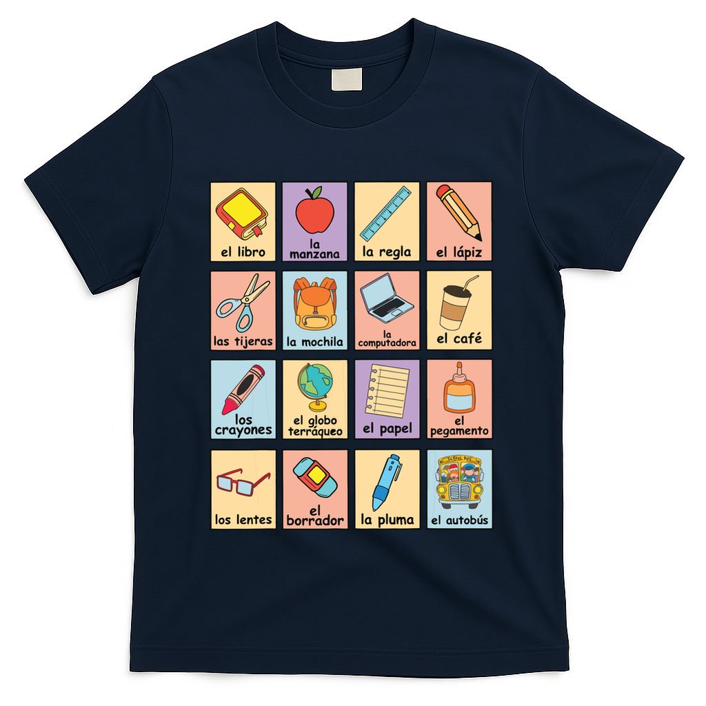 Maestra Bilingue Spanish Teacher Back To School T-Shirt