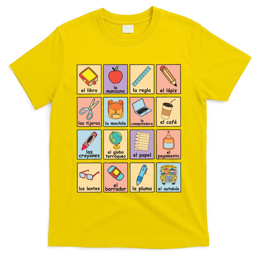 Maestra Bilingue Spanish Teacher Back To School T-Shirt