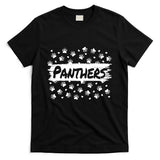 Mascot Back To School Spirit Footprint Heart Squad T-Shirt