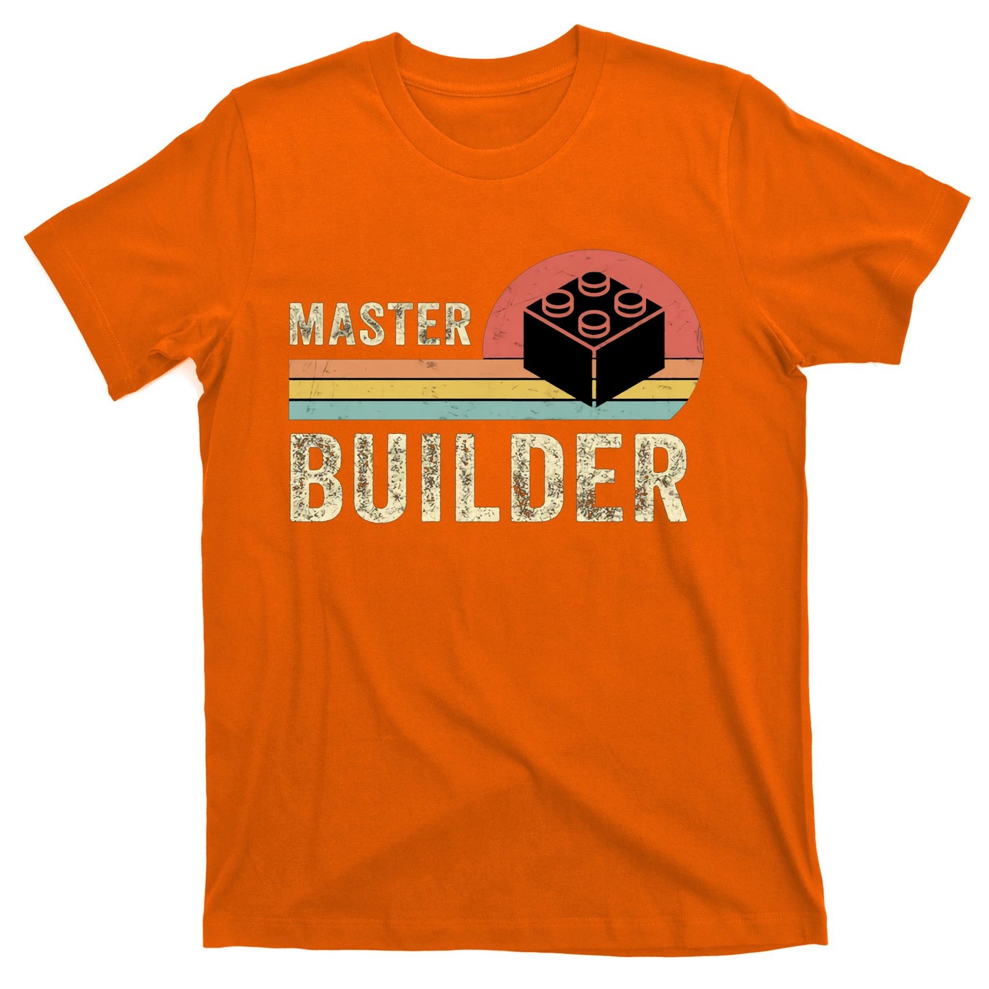 Master Builder Vintage Style Lego Gift T-Shirt