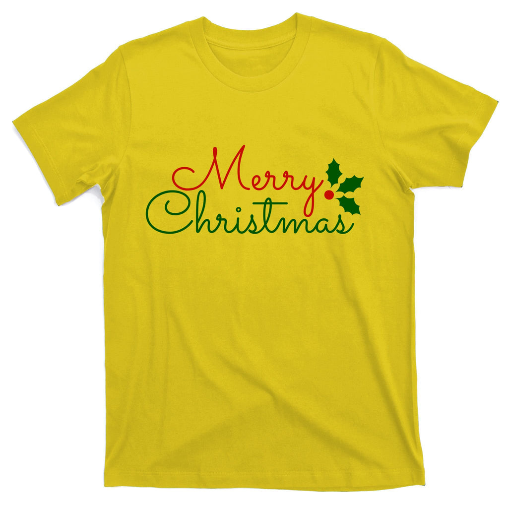Merry Christmas Festive Logo T-Shirt