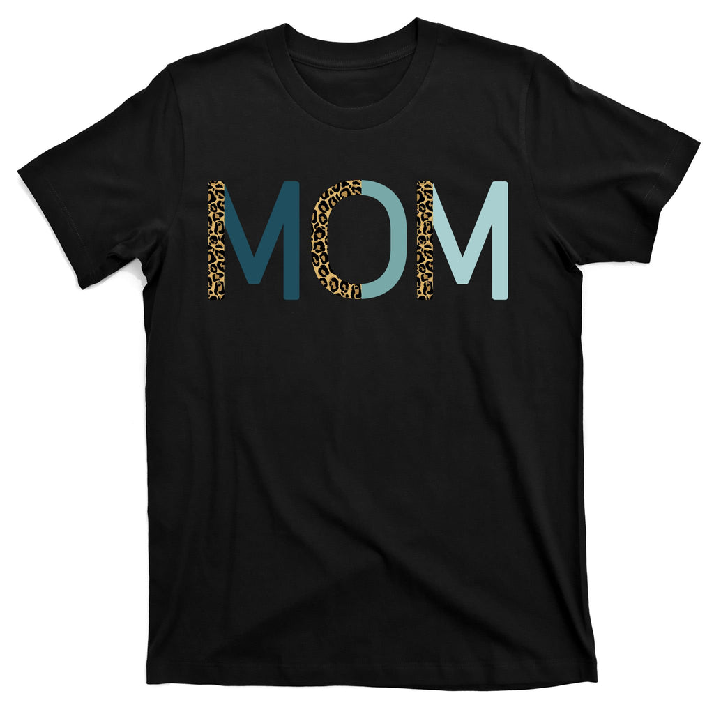 Mom Cheetah Print Cute Mother's Day Gift T-Shirt