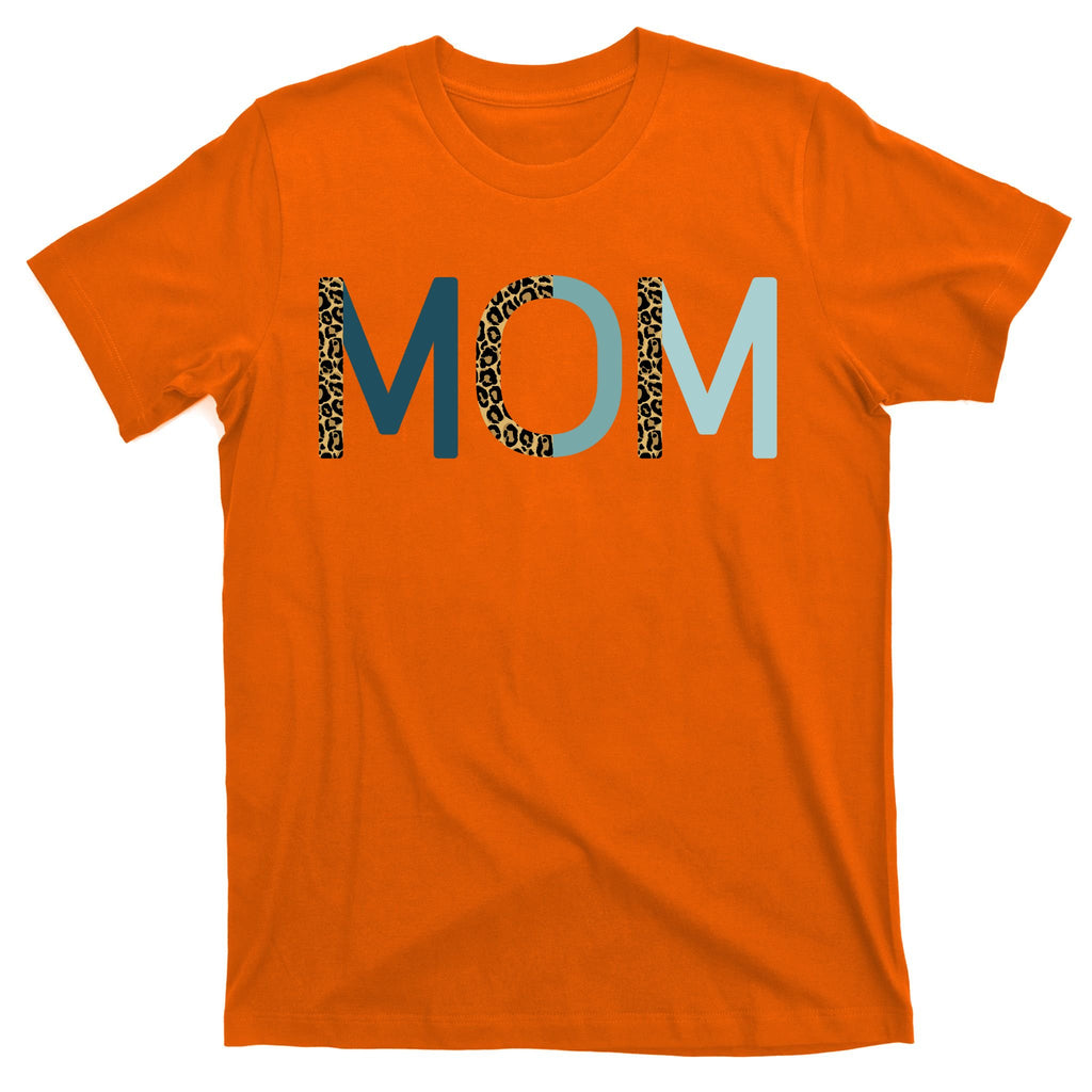 Mom Cheetah Print Cute Mother's Day Gift T-Shirt