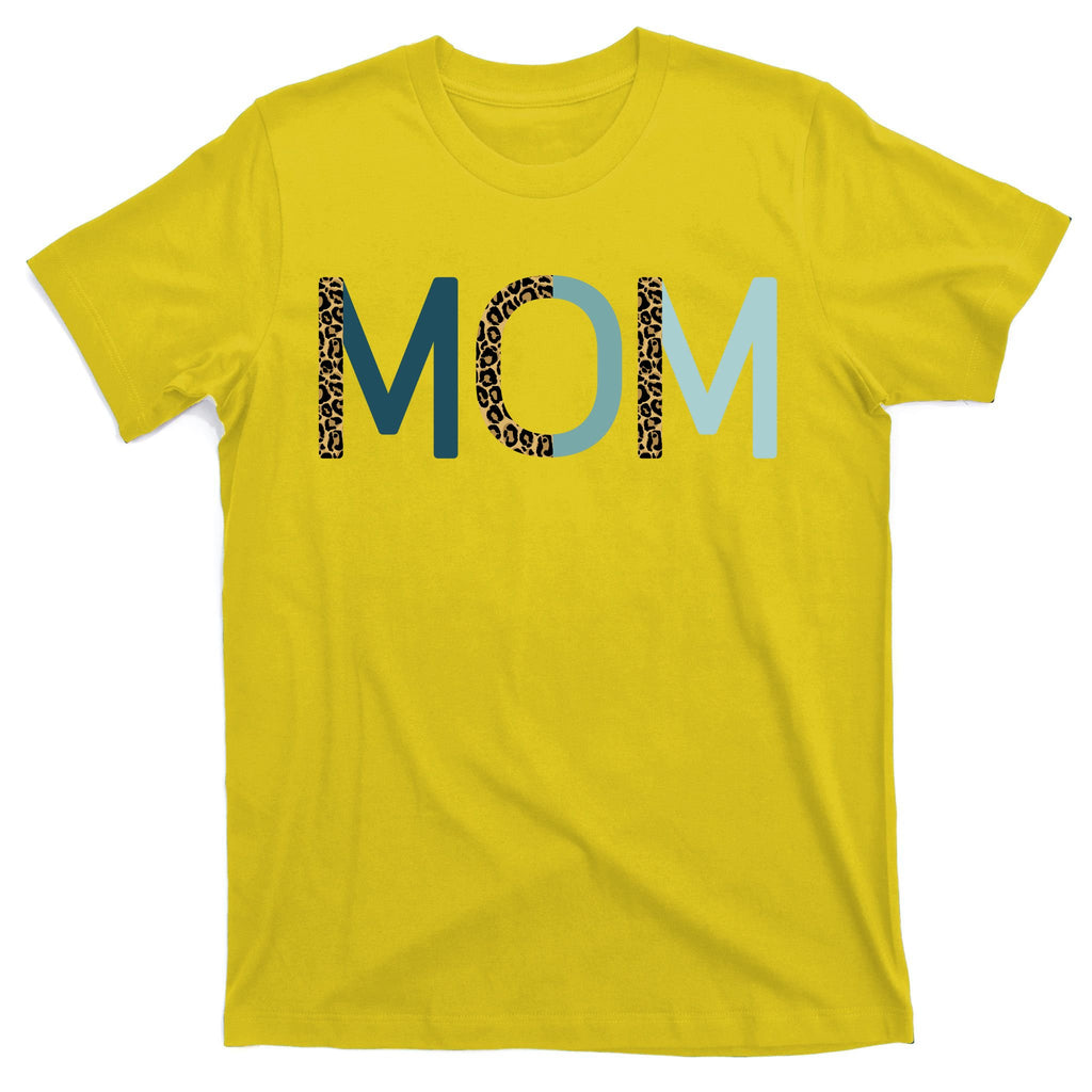 Mom Cheetah Print Cute Mother's Day Gift T-Shirt