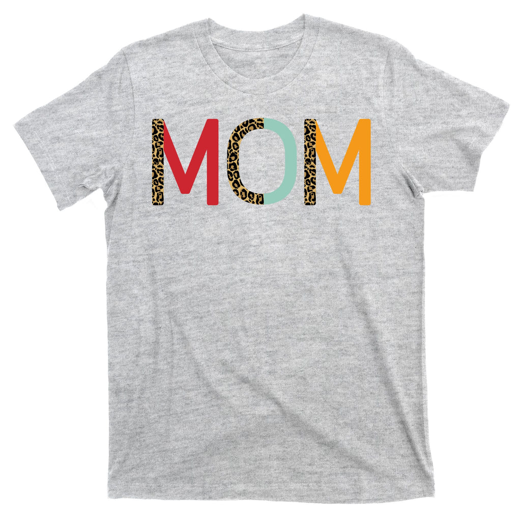 Mom Cheetah Print Cute Gift T-Shirt