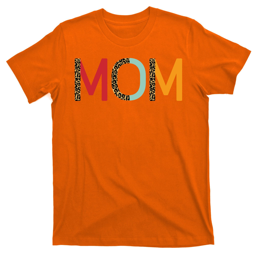 Mom Cheetah Print Cute Gift T-Shirt