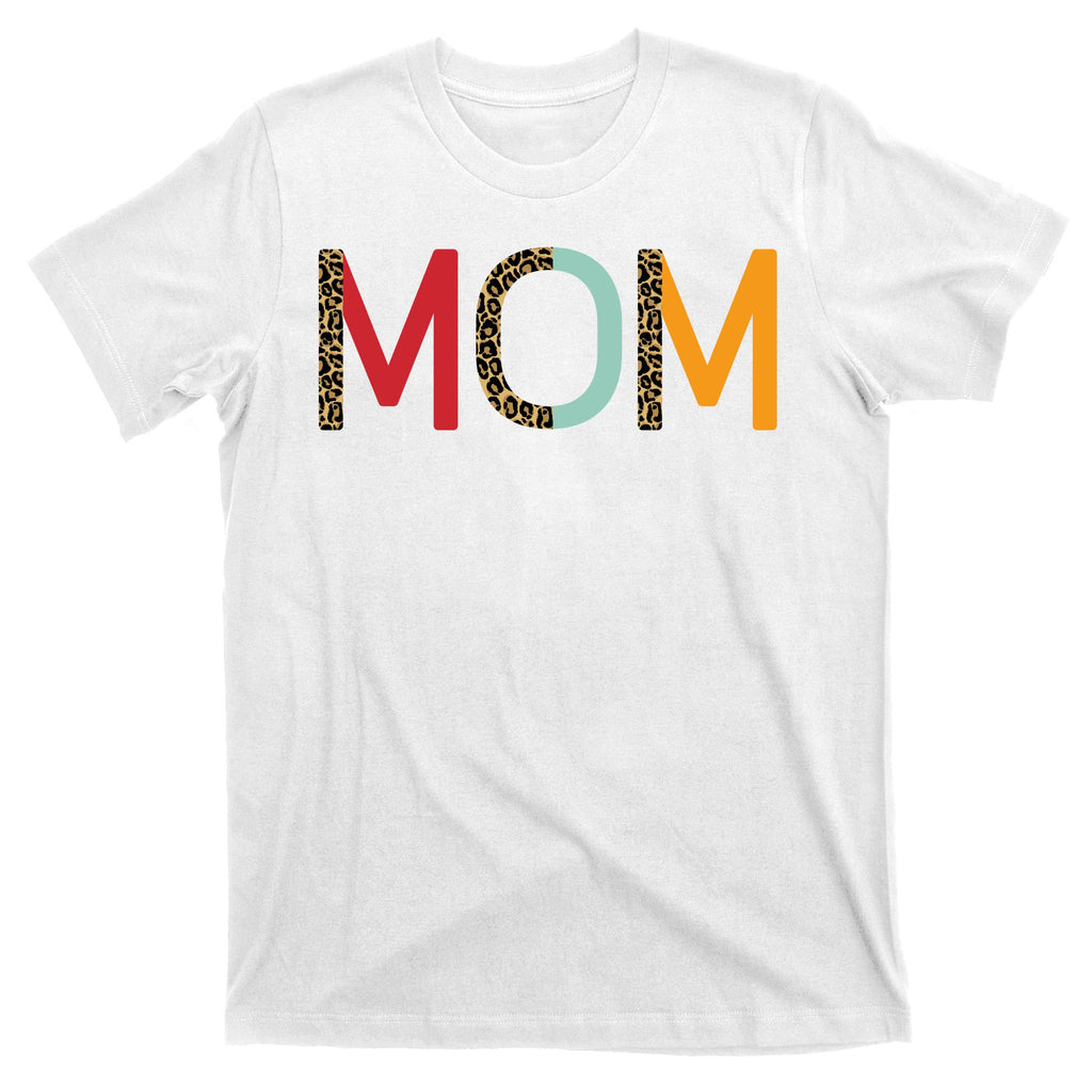 Mom Cheetah Print Cute Gift T-Shirt