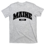 Maine Collegiate Style 1820 T-Shirt
