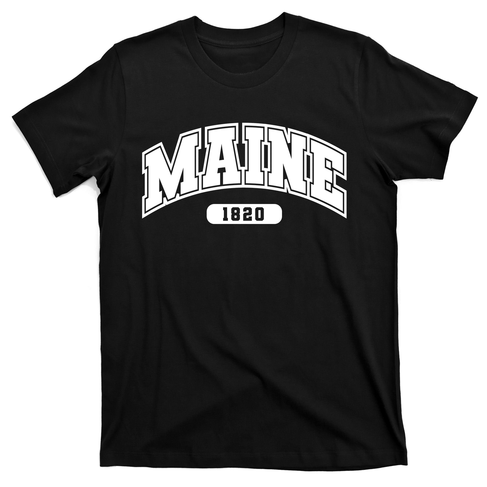Maine Collegiate Style 1820 T-Shirt
