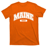 Maine Collegiate Style 1820 T-Shirt
