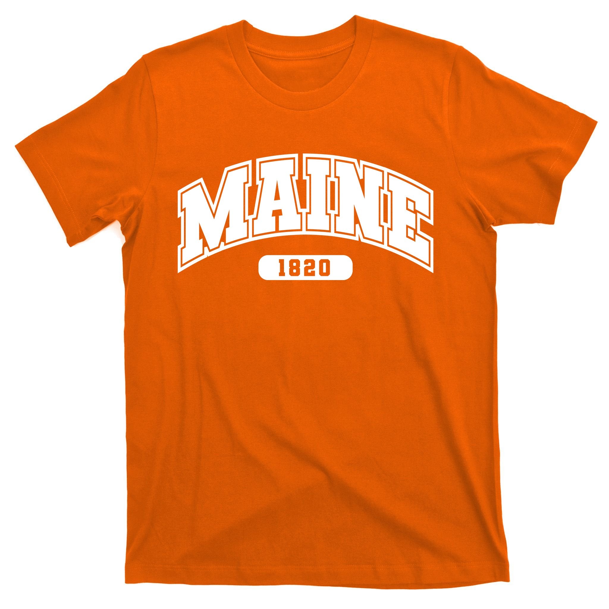 Maine Collegiate Style 1820 T-Shirt