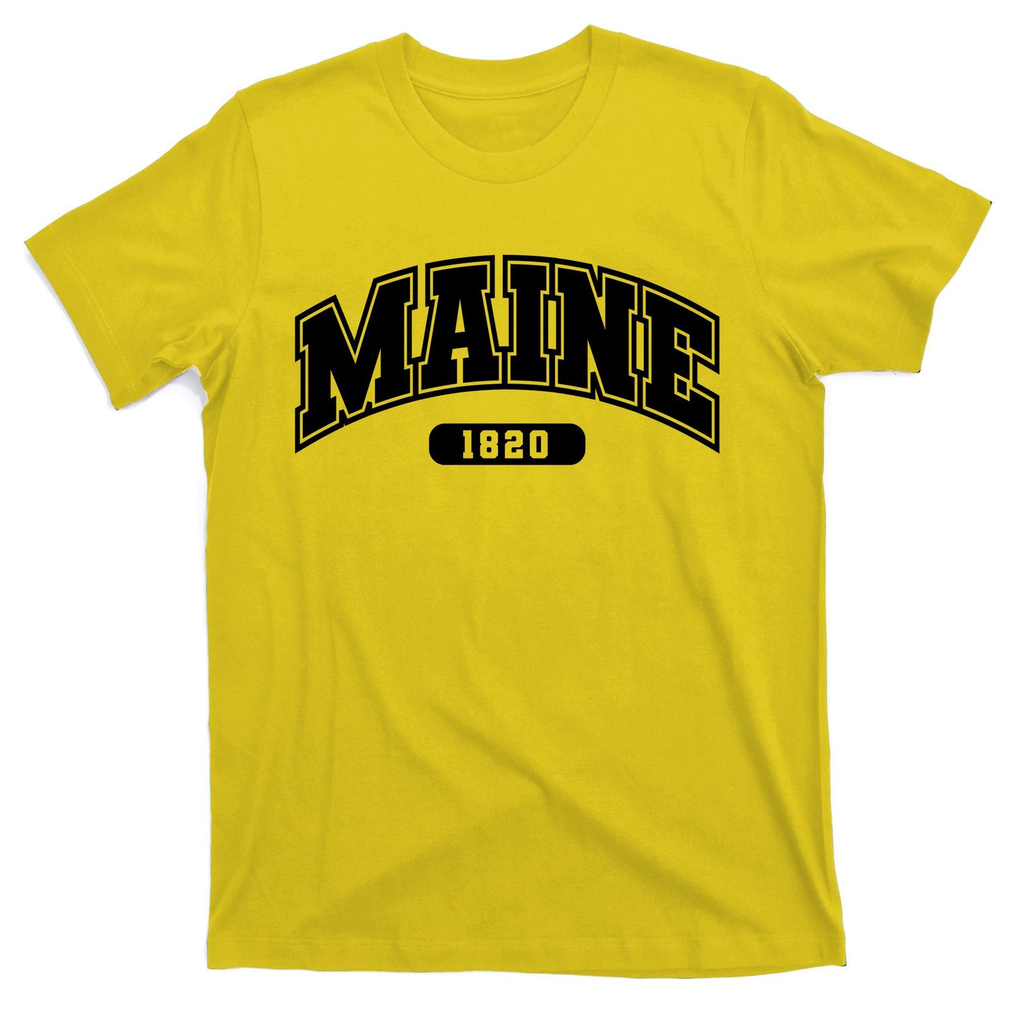 Maine Collegiate Style 1820 T-Shirt