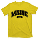 Maine Collegiate Style 1820 T-Shirt
