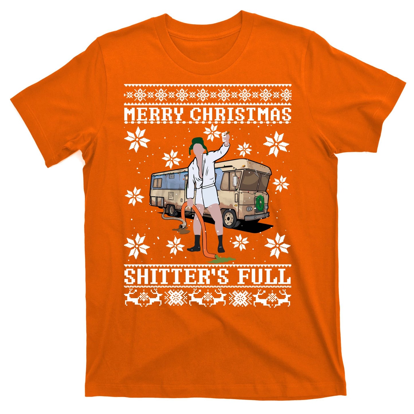 Christmas Vacation, Merry Christmas Shitters Full, Christmas Ugly T-Shirt
